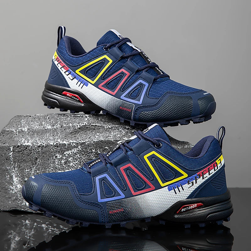 Scarpe Da Trekking Uomo Traspiranti In Rete Antiscivolo Per Terreni Misti All Aperto Resistente All Usura Esterni