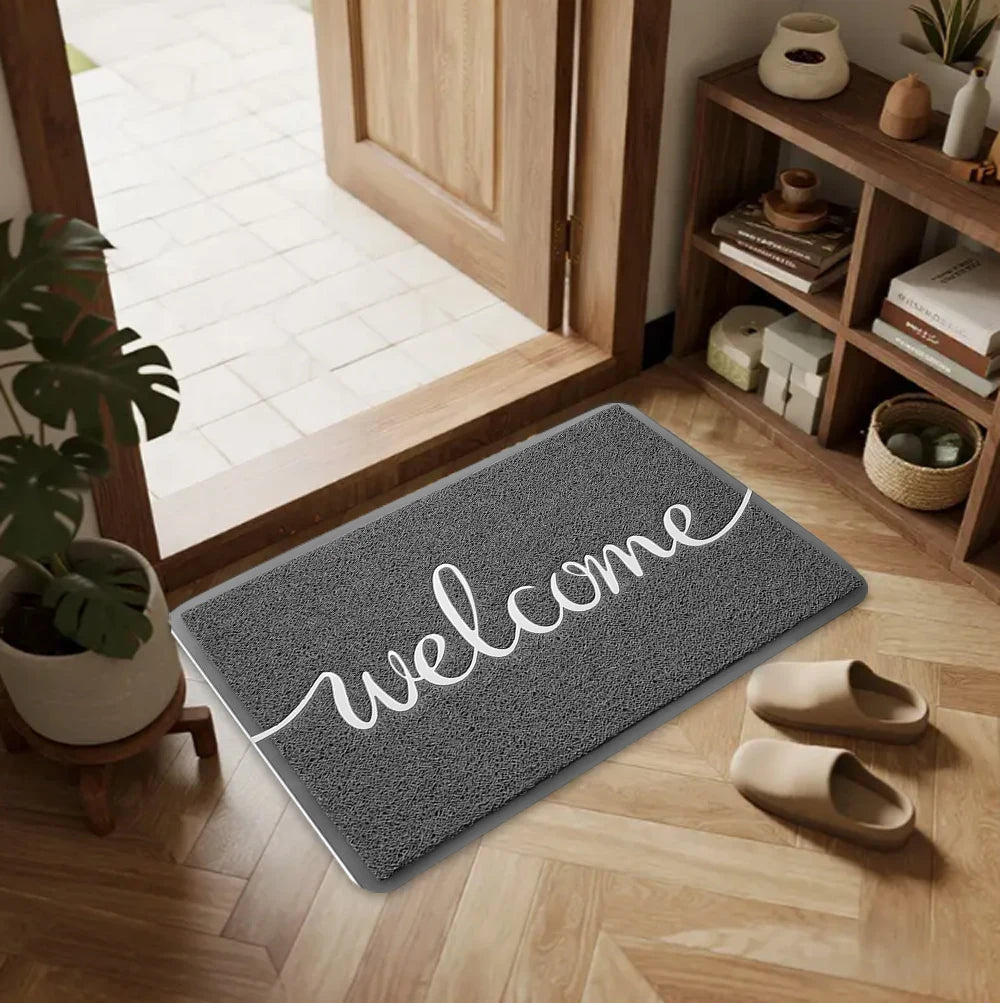 Tappetino Antiscivolo Per Porta Con Motivo Cuore Decorativo Ingresso Soggiorno Antibatterico Resistente Allo Sbiadimento