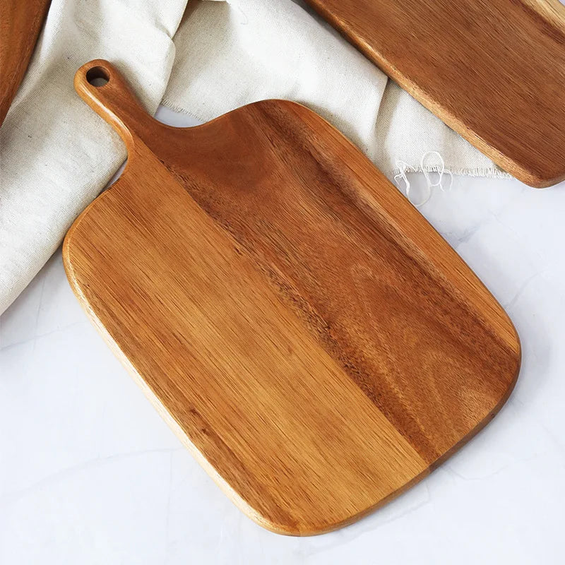 Tagliere In Legno Di Faggio Di Alta Qualità Per Cucina Tagliere Multiuso Per Pizza Pane Frutta Sushi Vassoio Sospeso