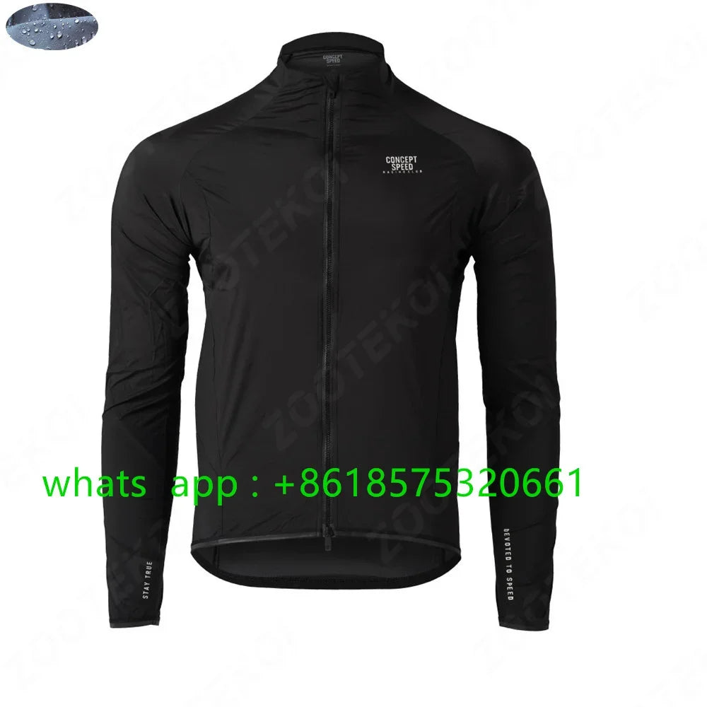 Concept Speed Nuova Giacca Da Ciclismo Unisex Impermeabile A Vento Ultraleggera Maniche Lunghe Per Bici Estivo MTB