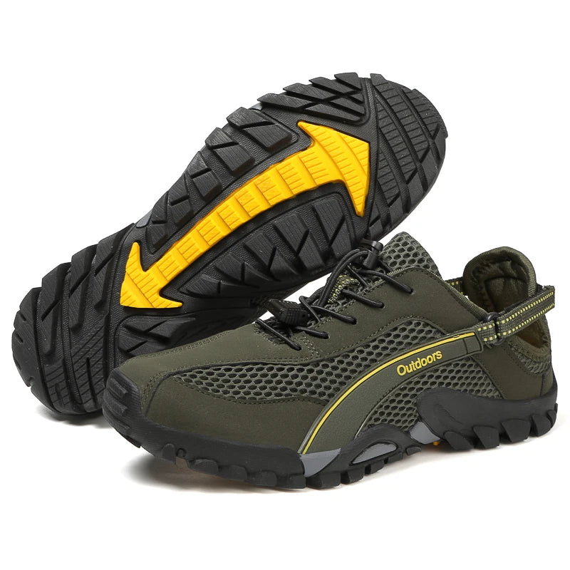 Scarpe Da Acqua Alte Uomo Ad Asciugatura Rapida Traspiranti In Mesh Antiscivolo Per Trekking E Arrampicata Slip On