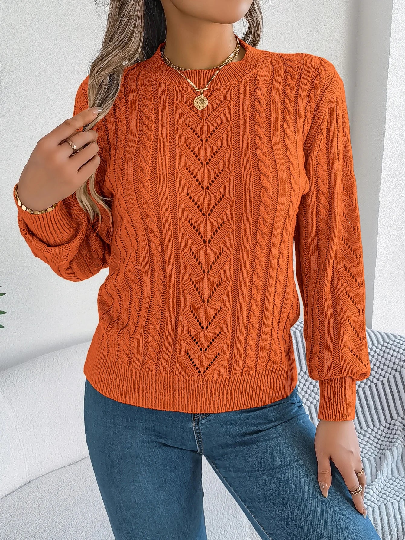 Maglione Unisex Autunno Inverno Collo a V Confortevole e Caldo Maniche Lunghe Versatile Stile