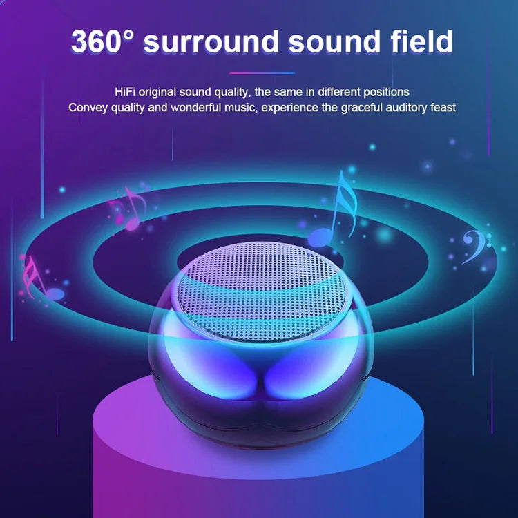 Altoparlante Bluetooth Portatile Mini Wireless Lettore Musicale Compatto con Suono Chiaro Batteria Integrata per Viaggi