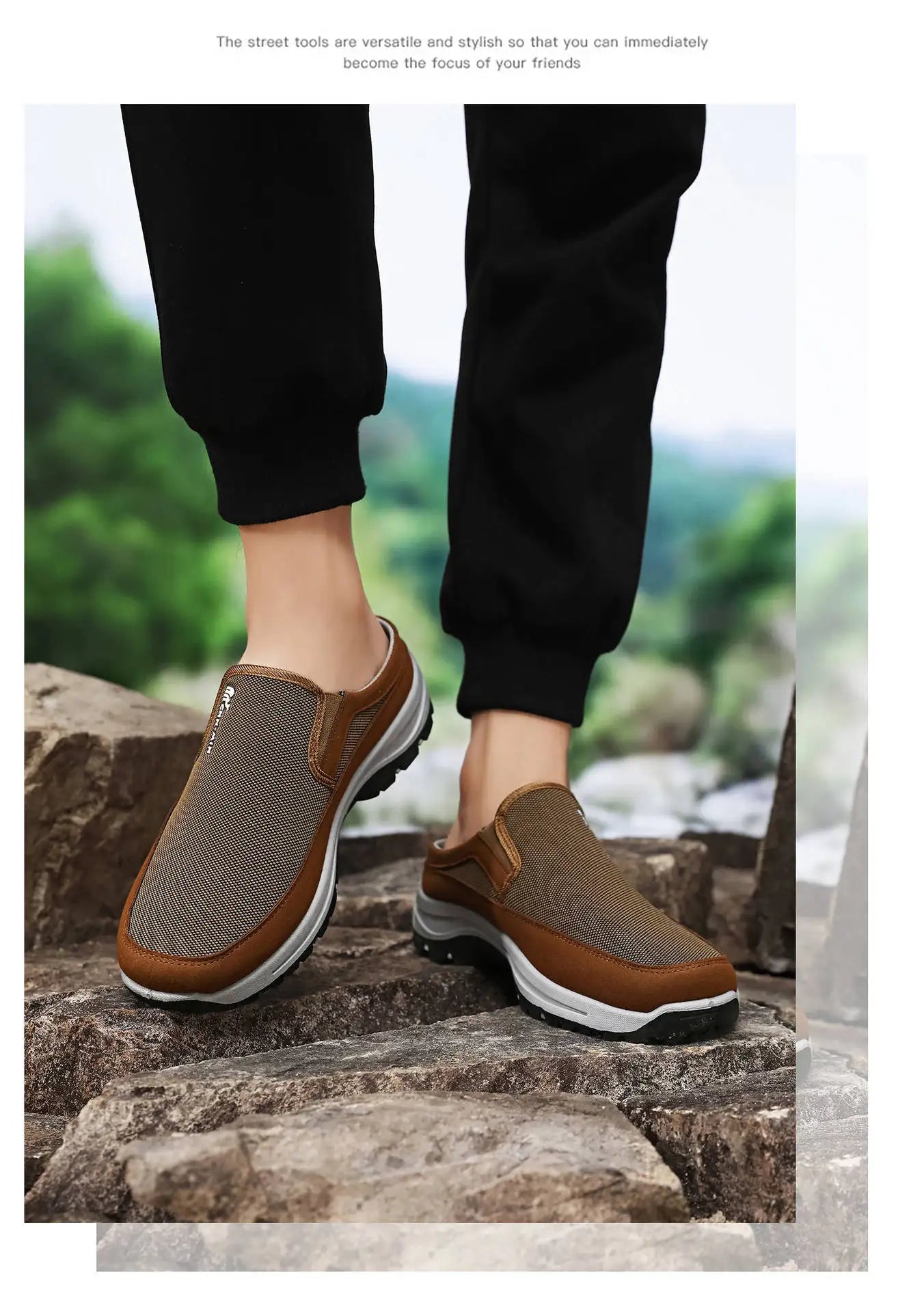 Scarpe Da Uomo Primavera 2026 Nuove Versatili Casual Mezzo Calzino Comode Traspiranti Anti Odore Taglie 39 47
