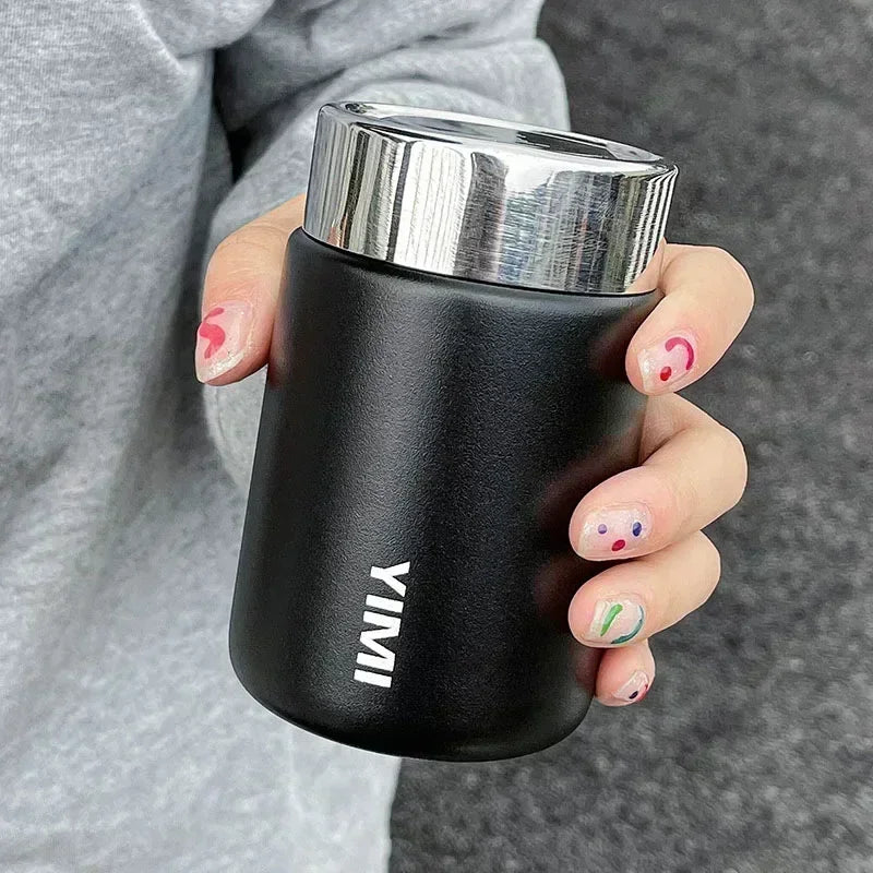 Bottiglia Termica Mini 230 Ml Acciaio Inox 316 Con Isolamento A Vuoto Portatile Per Viaggiare Caffè E Tè Caldi O Freddi