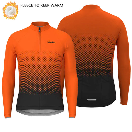 Raudax Abbigliamento Ciclismo Invernale Pile Termico Maglie Da Ciclismo A Maniche Lunghe Calde Giacche Da Bicicletta MTB