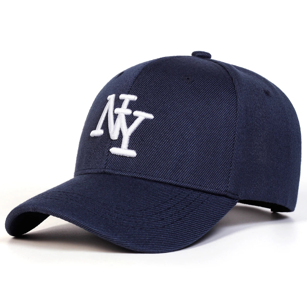 Berretto Baseball Unisex Con Ricamo Lettera NY Cappello Regolabile Esterni Primavera Autunno Protezione Solare Sportivo