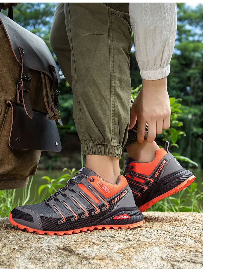 Scarpe Da Trekking Impermeabili Da Uomo Traspiranti In Rete Reticolare Per Campeggio All Aperto
