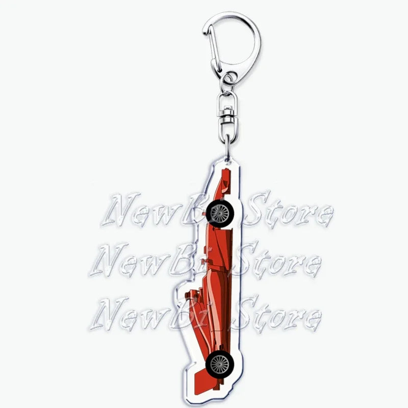 Portachiavi Con Ciondolo Per Auto Da Corsa Popolare Super Cool Per Accessori Borsa Gioielli Regali Fan Amici