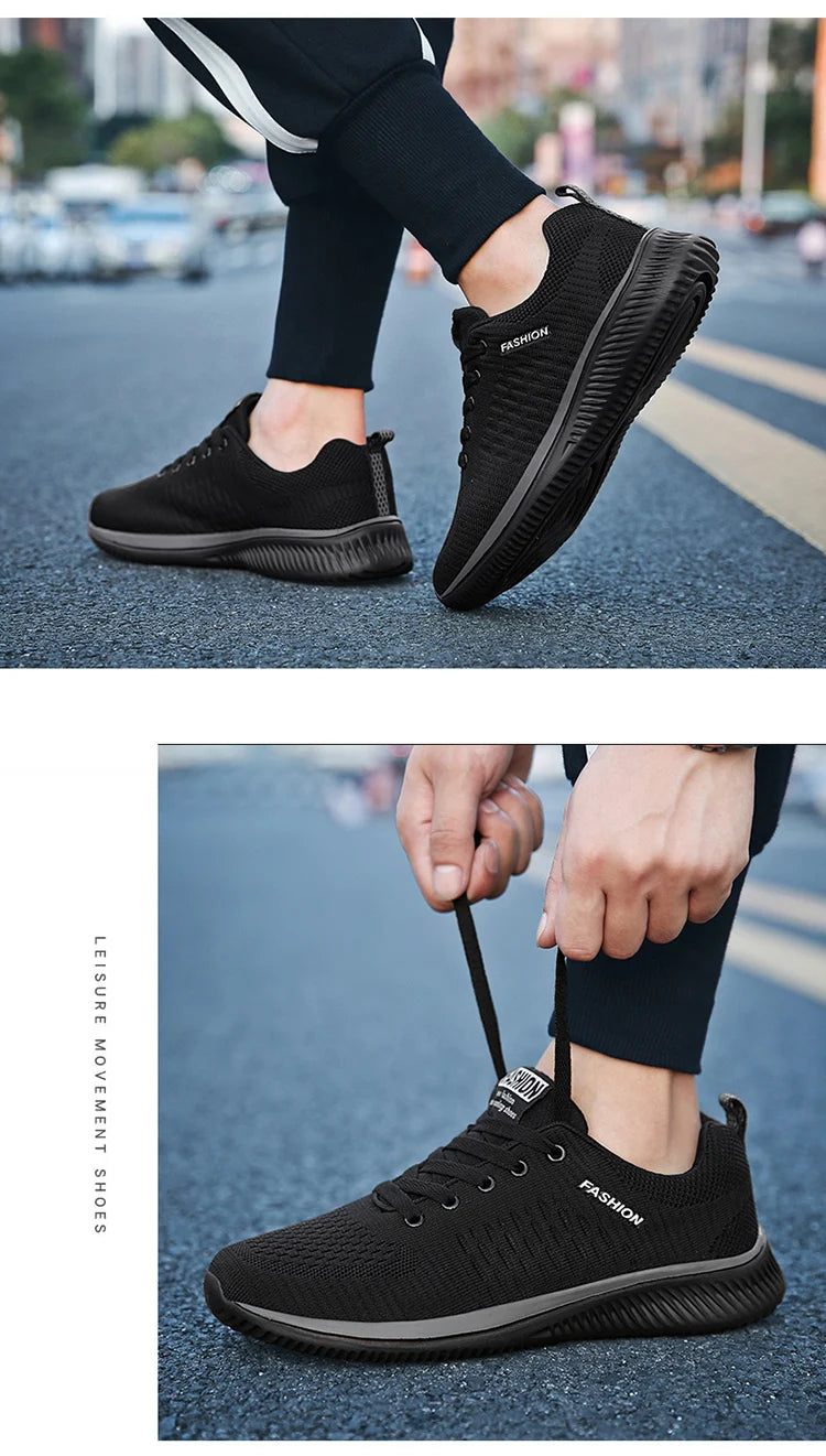 Scarpe Da Ginnastica Da Uomo Traspiranti In Mesh Leggere Scarpe Casual Sportive Da Passeggio