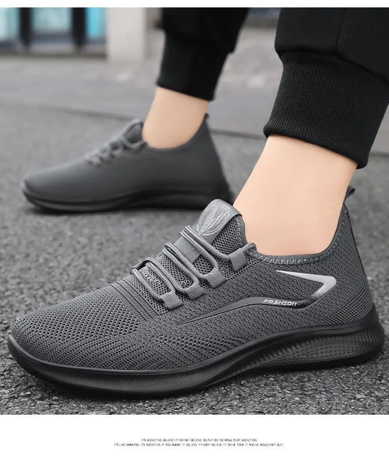 Scarpe Da Corsa Da Uomo Traspiranti Estate Nuovo Stile Casual Antiodore Suola Morbida In EVA Mesh Scarpe Da Ginnastica