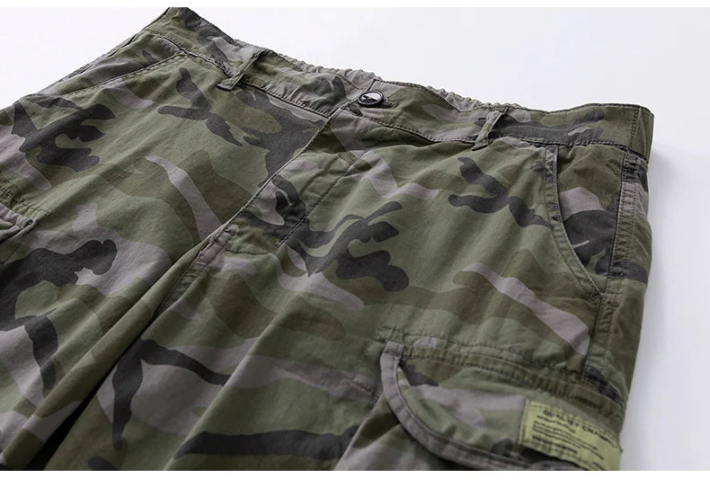 Pantaloncini Cargo Estivi Da Uomo In Cotone Con Tasche Multitasche Per Spiaggia E Tempo Libero Casual Primavera