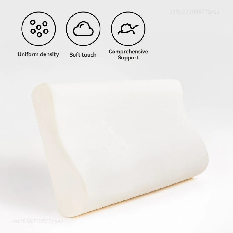 Cuscino Per Il Collo In Memory Foam Pro Traspirante Antibatterico Sostegno Cervicale Senza Cuciture Altezza 9 11 Cm