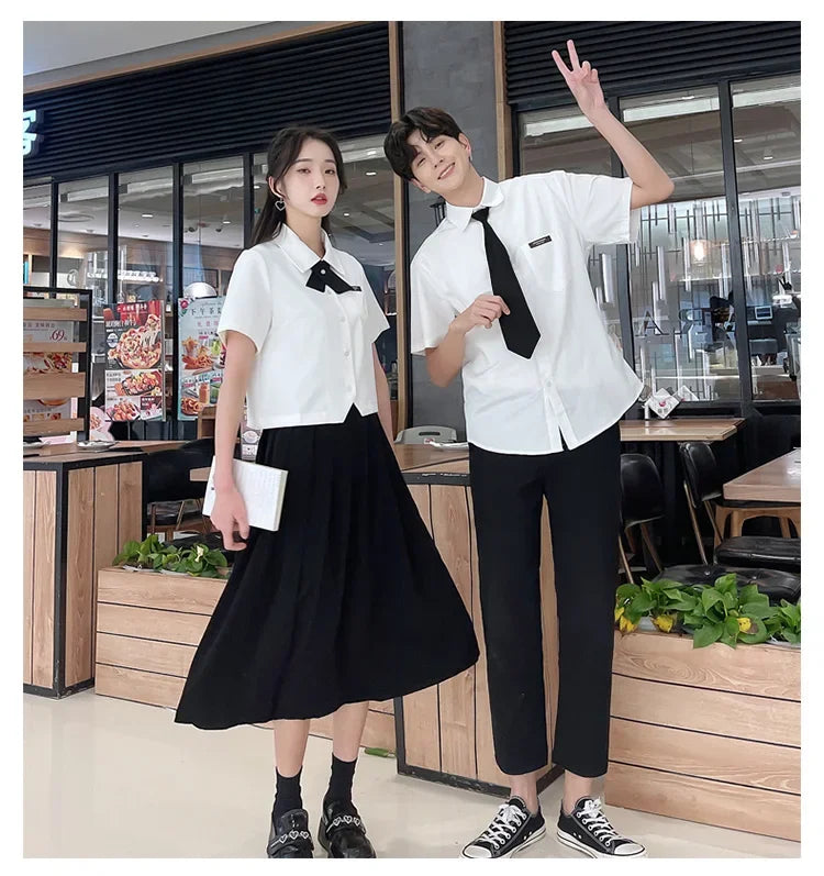 Cravatta Unisex Nera Con Clip Per Camicia Uniforme Da Stewards Matte Adatta A Uomo E Donna