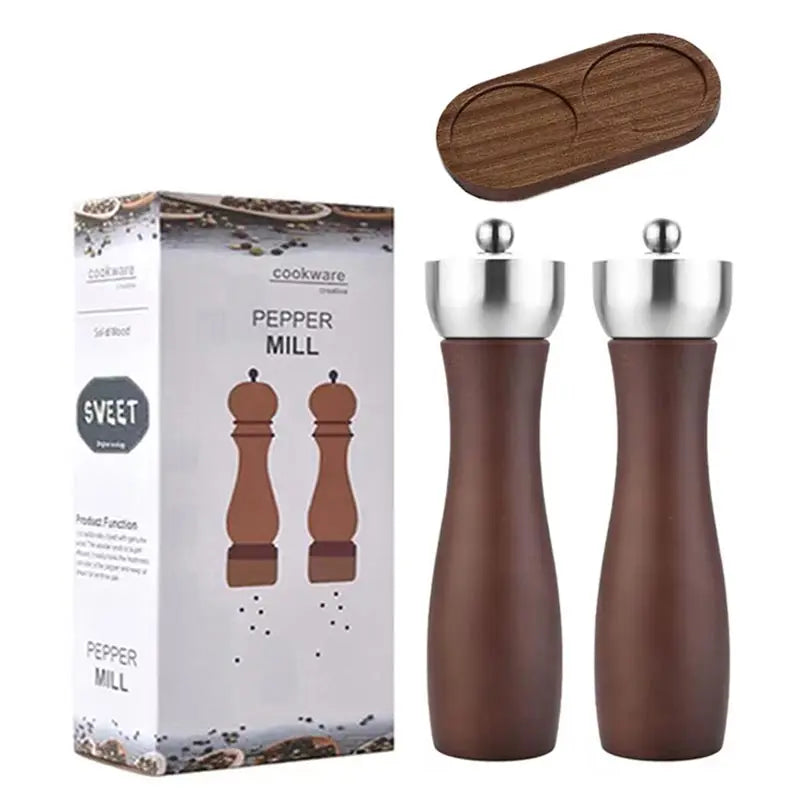 Set Di Macinapepe Manuale Per Sale E Pepe In Ceramica Regolabile Con Testa In Acciaio Inossidabile 304 Domestiche