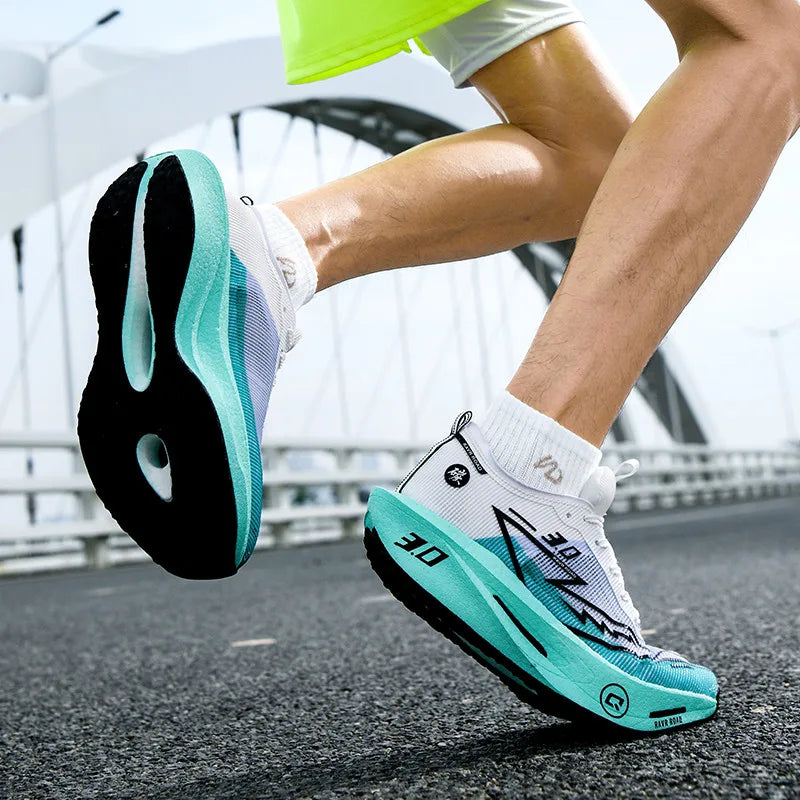 Scarpe Da Corsa Uomo Piastra In Carbonio 3.0 Maratona Rimbalzo Stabile Resistenti All Usura Scarpe Ginnastica Allenamento
