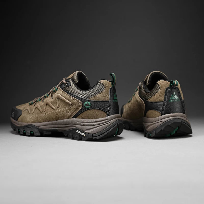 Hikeup Scarpe Da Uomo In Pelle Impermeabili Da Lavoro Invernali Antiscivolo Lusso Moda Stivali Da Uomo