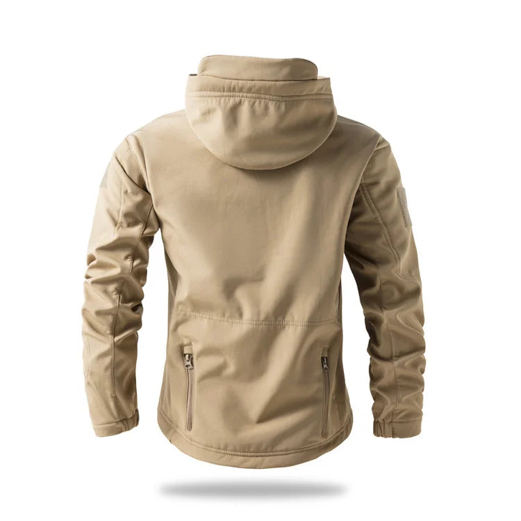Lurker Giacca Soft Shell Tattica Pelle di Squalo Uomo Impermeabile con Cappuccio Mimetica Esterno da Caccia Autunno