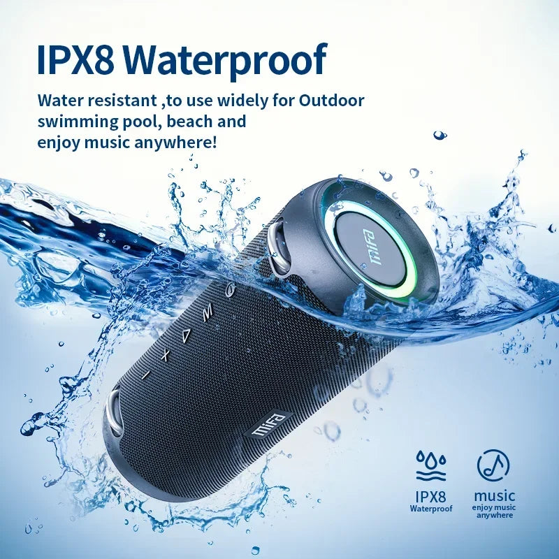 Altoparlante Bluetooth Mifa A90 60 W PMPO Portatile Per Campeggio E Feste All Aperto Suono Potente Con Bassi Profondi