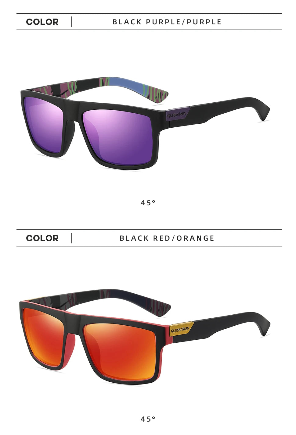 ELAX Occhiali Da Sole Polarizzati UV400 Uomo Donna Sportivi Da Pesca Outdoor Baseball Softball