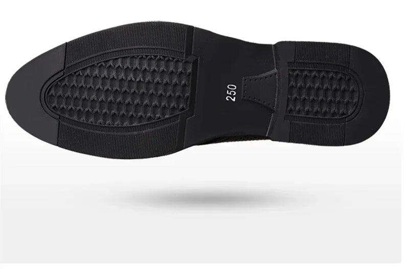 Scarpe Da Uomo Con Aumento Altezza 6 Cm Traspiranti Con Soletta Invisibile Per Uso Quotidiano