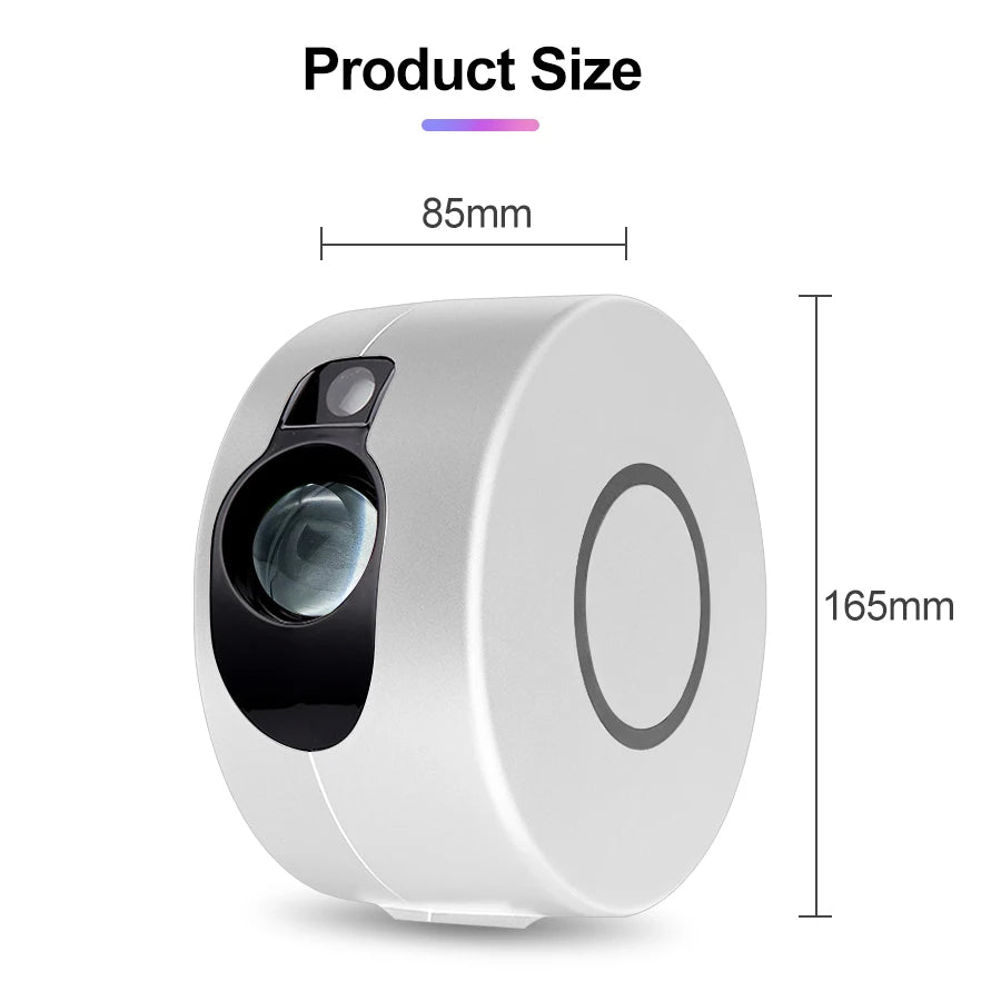 Proiettore Galaxy Con Telecomando Nebula LED Night Light Per Casa E Camera Da Letto Cielo Stellato RGB