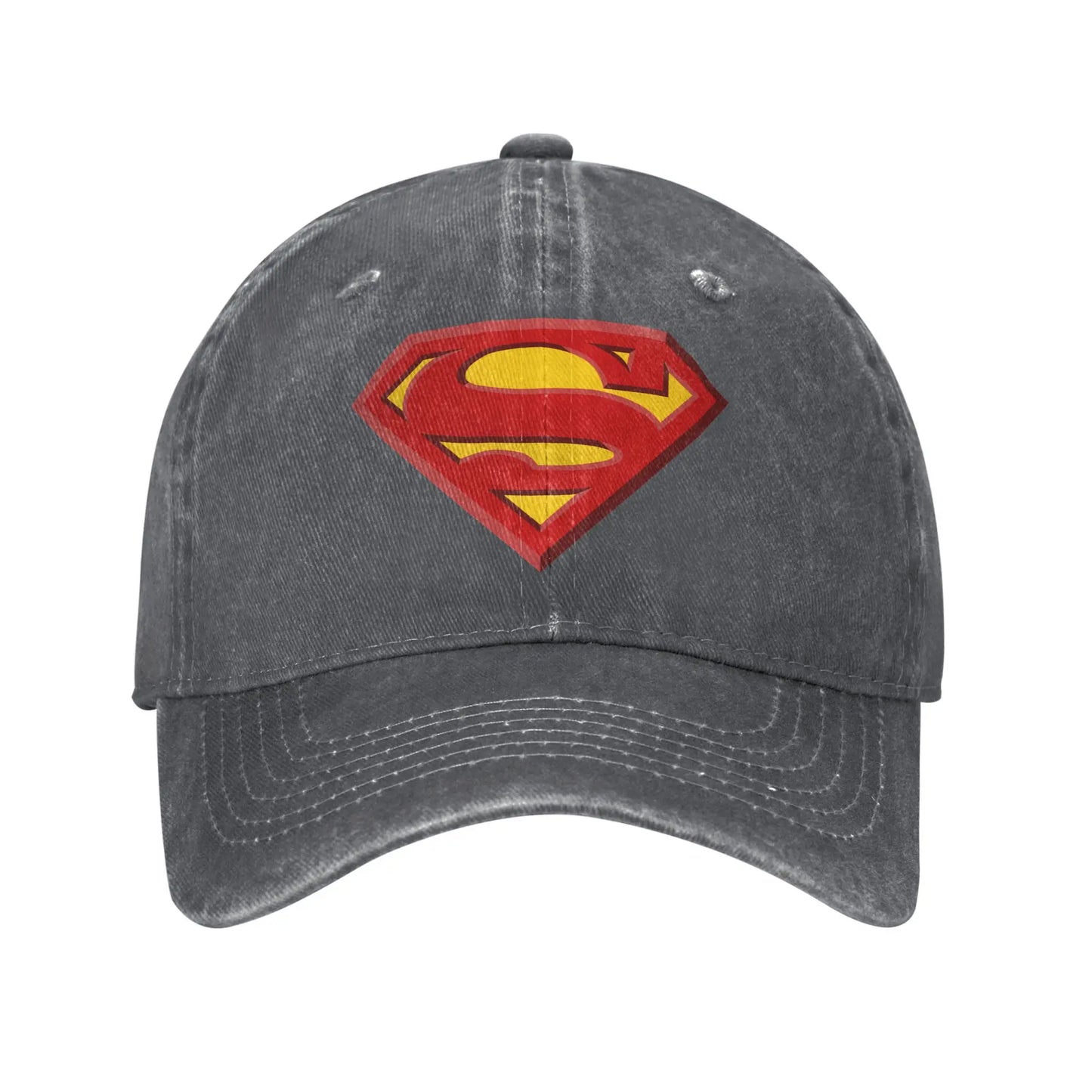 Berretti Da Baseball Unisex Con Logo Superman Estivo Retro Cosplay Stile Vintage Autentico