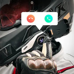 Cuffie Bluetooth Per Casco Interfono Moto Lexin G2P Comunicatore Vivavoce Fino A 6 Ciclisti Con Radio FM