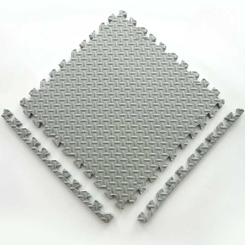 12 pezzi di schiuma tappetino da gioco per bambini tappetino puzzle bambini incastro esercizi piastrelle tappeti piastrelle giocattolo tappeto morbido 30 * 30 * 1 cm