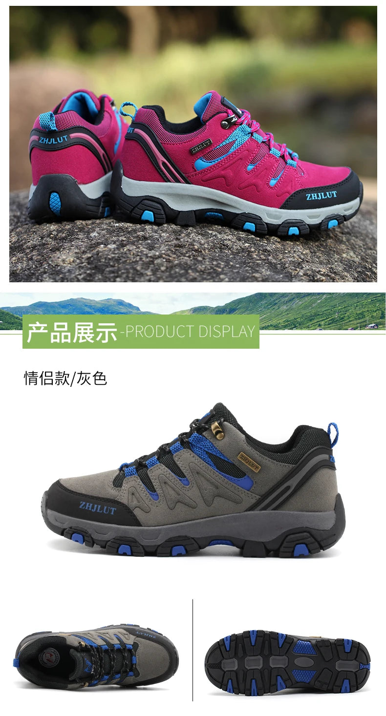 Stivali Da Trekking Da Montagna Per Uomo E Donna Scarpe Passeggio Resistenti All Usura Scarpe Da Arrampicata Estiva