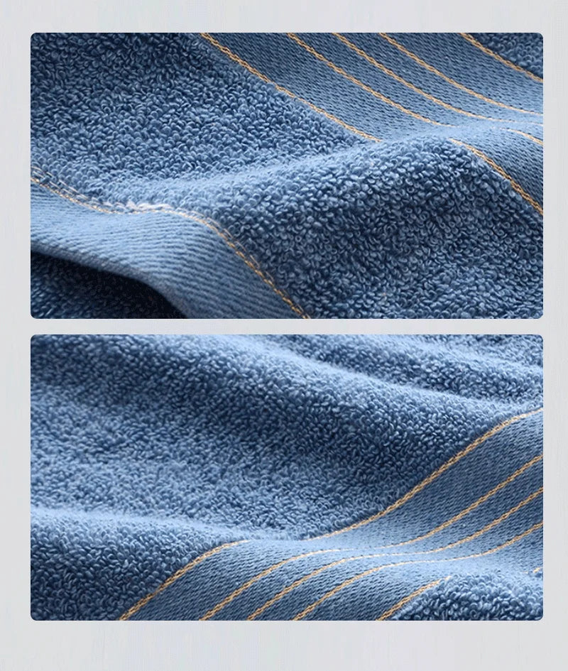 Set da 1 2 4 Pezzi Asciugamani Viso in Cotone Classe A Spessi e Assorbenti Jacquard Cotone Delicati Sulla Pelle Adulti