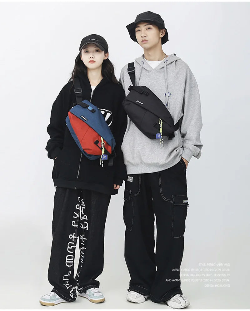 Marsupi Con Pannelli In Nylon Di Alta Qualità 2024 Unisex Pettorale Da Viaggio All Aperto Borsa A Tracolla Da Uomo Borsa Da Cintura