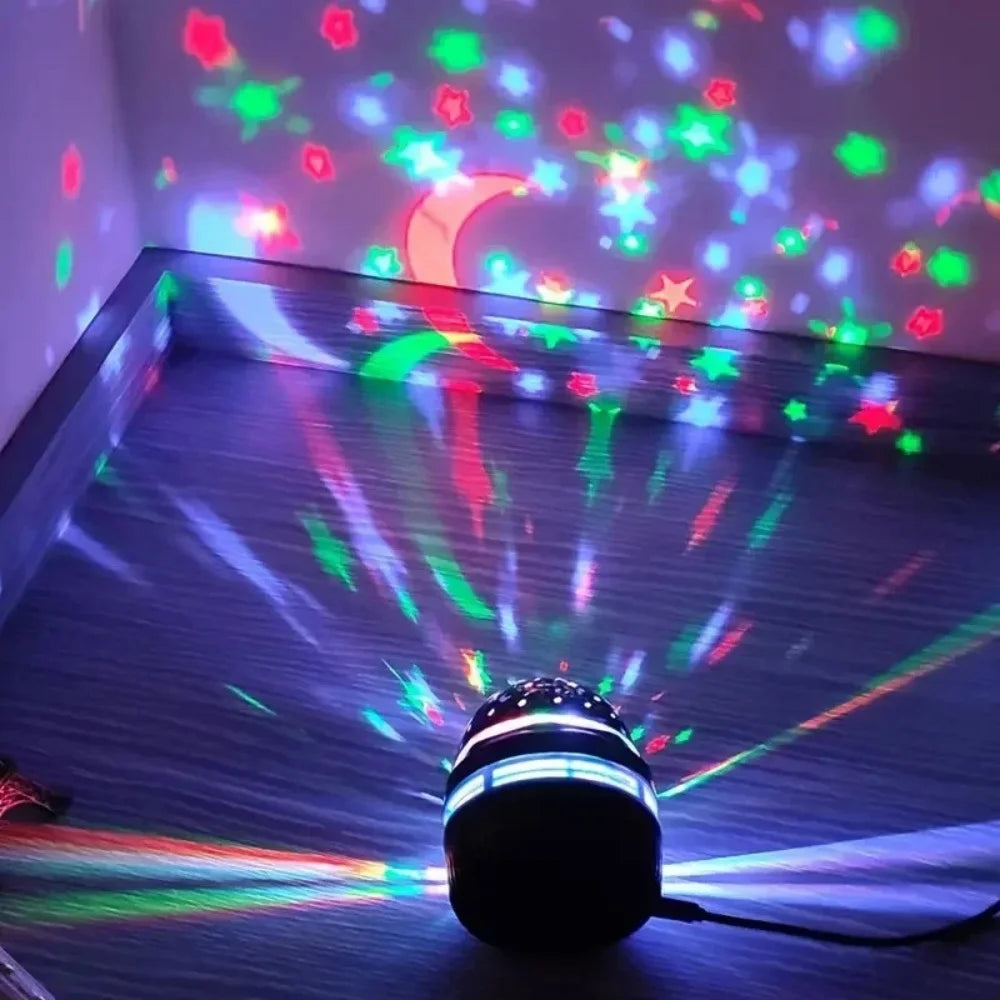 Lampada Da Tavolo USB Portatile Con Luce Notturna Stellata LED Proiettore Sala Giochi Decorazione Della Camera Da Letto