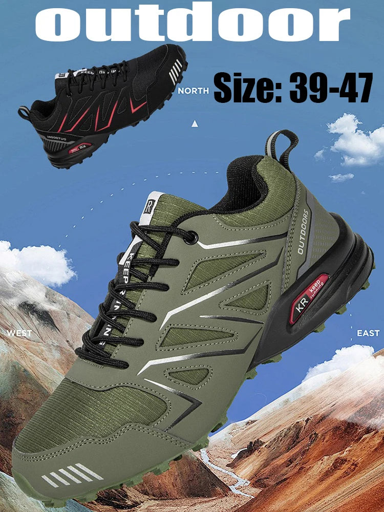 Scarpe Da Trekking Da Uomo Impermeabili Per Esterno Scarpe Sportive Comode In Pelle Tattiche Da Escursionismo Grandi Misure