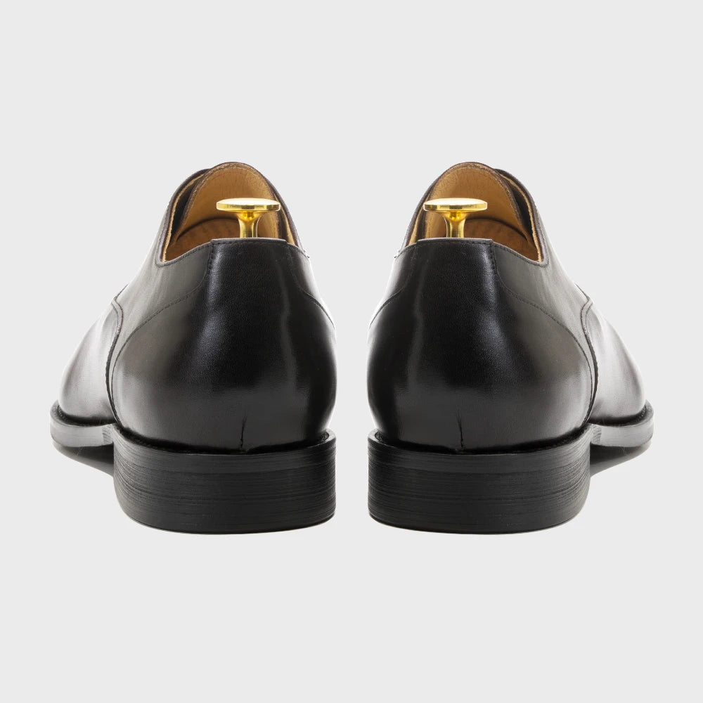 Scarpe Oxford Da Uomo In Vera Pelle Stile Classico Italiano Con Lacci Per Matrimonio Ufficio Aziendale Nere E Marroni