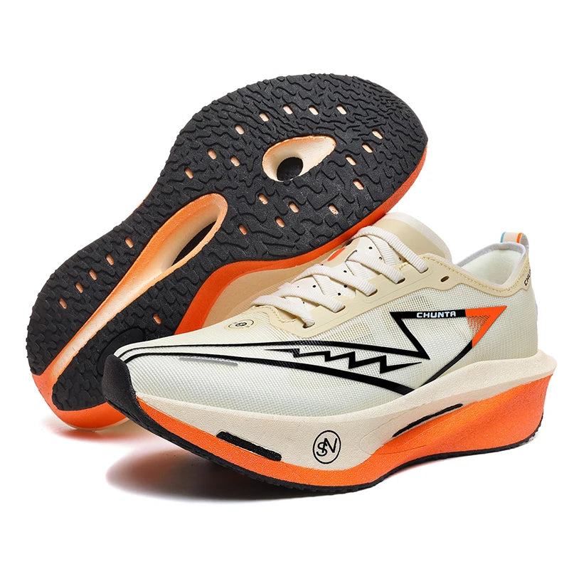 Scarpe Da Corsa Marathon Con Piastra In Carbonio Uomo E Donna Sneakers Sportive Traspiranti Leggere Comode