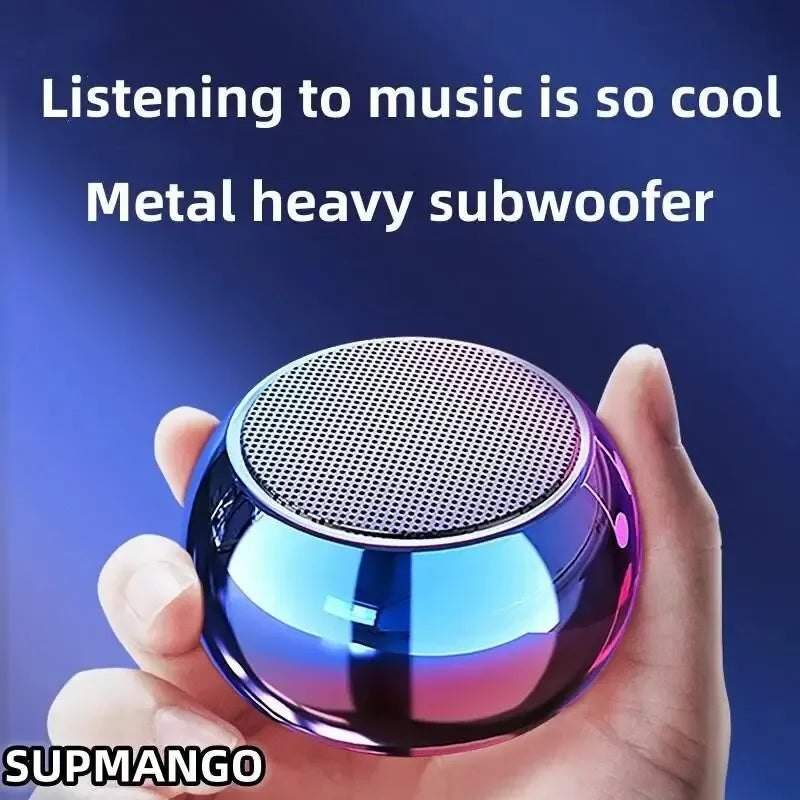 M3 Flash Altoparlante Bluetooth Senza Fili Portatile Esterno Mini Subwoofer Pesante in Metallo