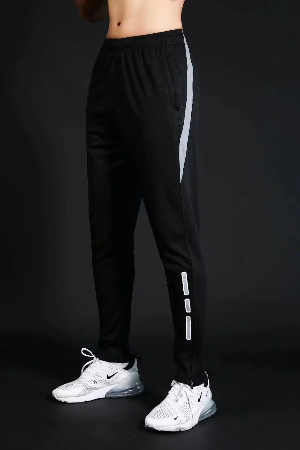 Pantaloni Da Corsa Uomo Abbigliamento Sportivo Pantaloni Da Jogging Elastici Per Palestra Asciugatura Rapida Allenamento