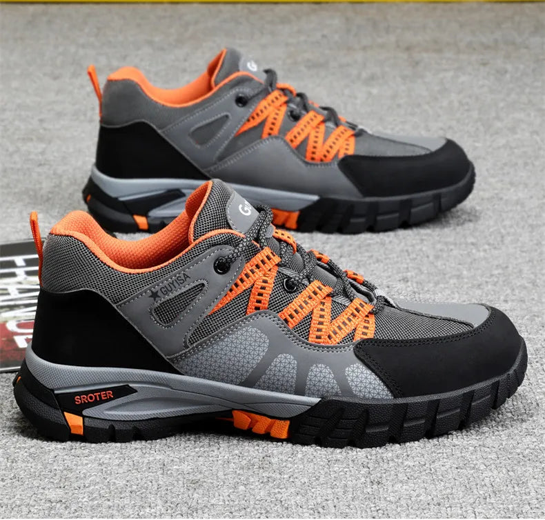 Scarpe Da Lavoro Con Punta In Acciaio Antinfortunistiche Da Uomo Antiscivolo Indistruttibili