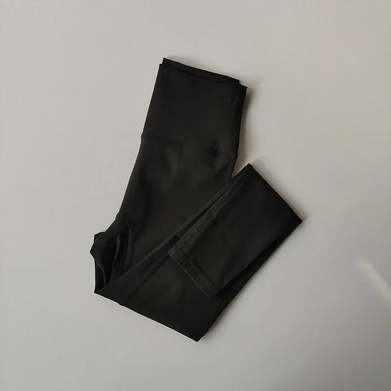 Tuta Da Yoga Donna Con Reggiseno Sportivo Fascia Alta Leggings Dimagranti Set Traspirante