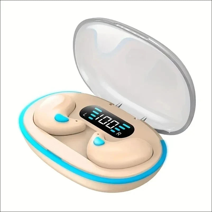 X55 Auricolari Per Dormire Mini Cuffie Wireless TWS Bluetooth Cuffie Stereo Con Microfono Chiamata HD Sport