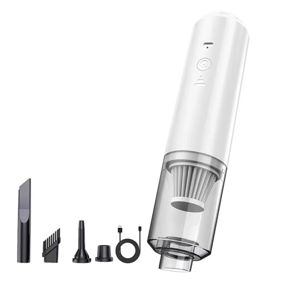 Aspirapolvere Senza Fili Per Auto Con Mini Soffiatore Elettrico Portatile A Basso Rumore Set Ricaricabile USB C