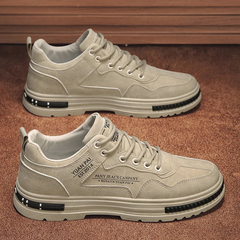 Scarpe Da Uomo Moderne 2025 Scarpe Sportive Casual Comode E Versatili In Pelle Artificiale Con Suola PVC