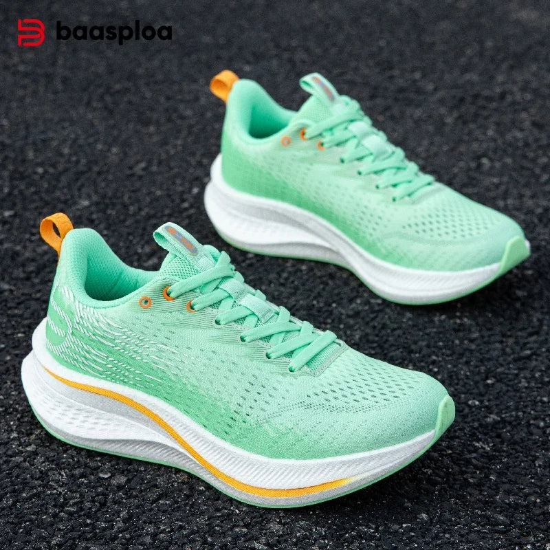 Scarpe Da Corsa Professionali Da Donna Con Piastra In Carbonio Antiscivolo Traspiranti Per Esterni Leggere Stabilizzanti