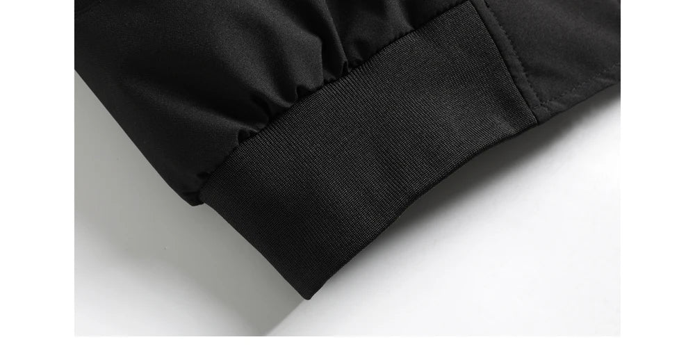Giacca Bomber Calda Uomo Autunno Inverno Outdoor Con Cappuccio E Cerniera Termica Parka Sportiva