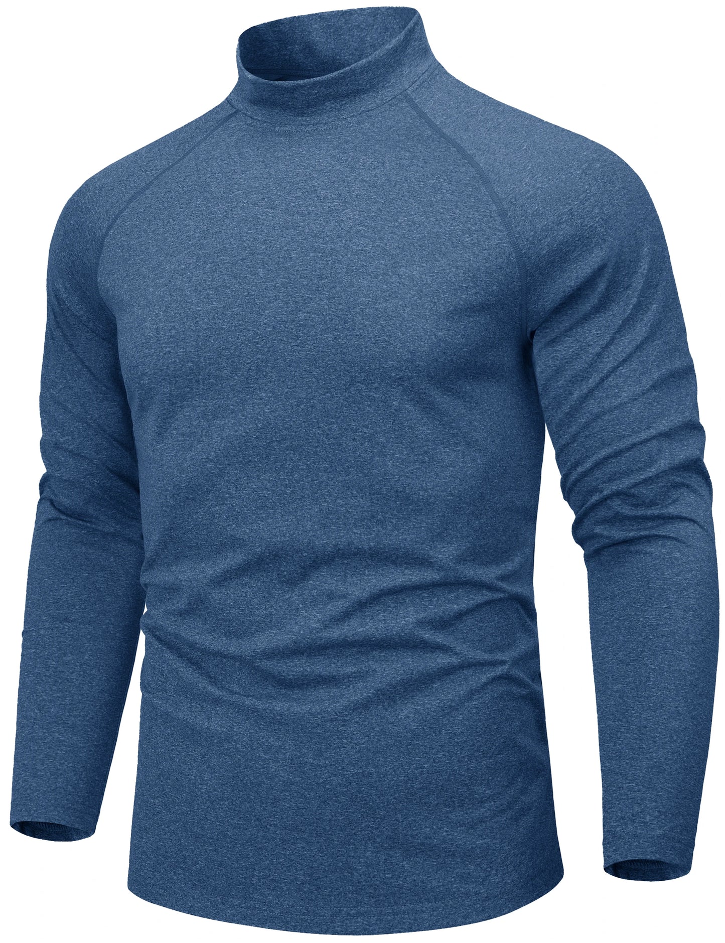 Camicie Termiche Da Uomo Manica Lunga In Micropile Foderata In Pile Livello Base Caldo Per Allenamento Invernale