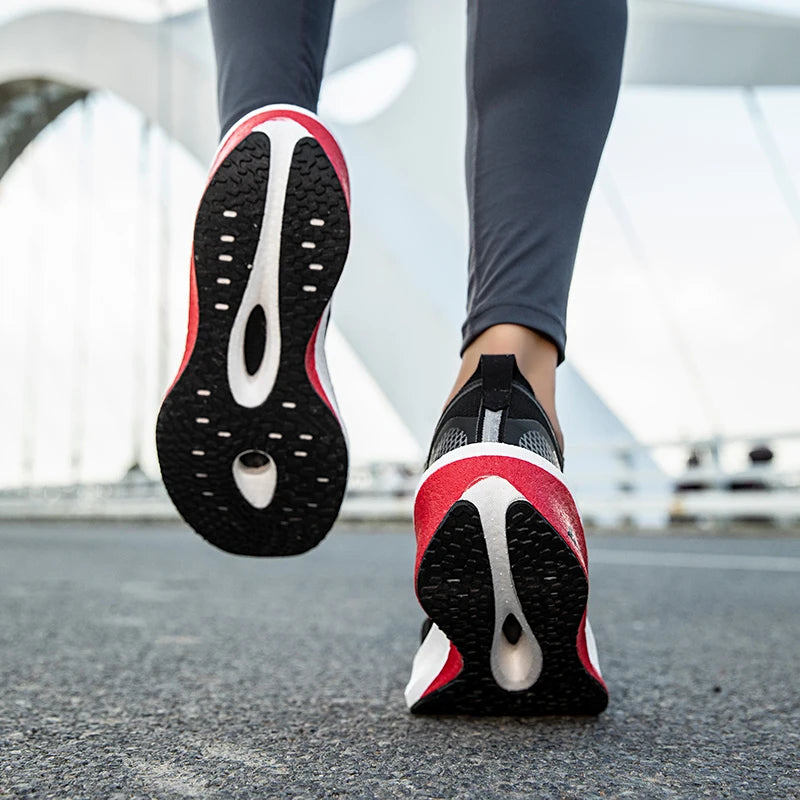 Scarpe Da Corsa Con Piastra In Carbonio Per Maratona Ammortizzanti Da Allenamento Uomo E Donna