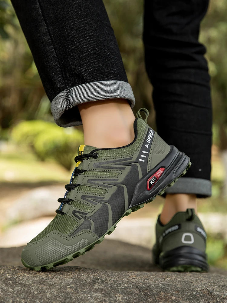 Scarpe Da Trekking Uomo Traspiranti In Rete Antiscivolo Per Terreni Misti All Aperto Resistente All Usura Esterni