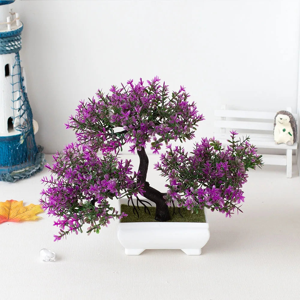 Piante Artificiali Bonsai In Vaso Piccolo Decorazione Da Giardino Zen Per Interni Tavolo Albero Finto Ornamentale