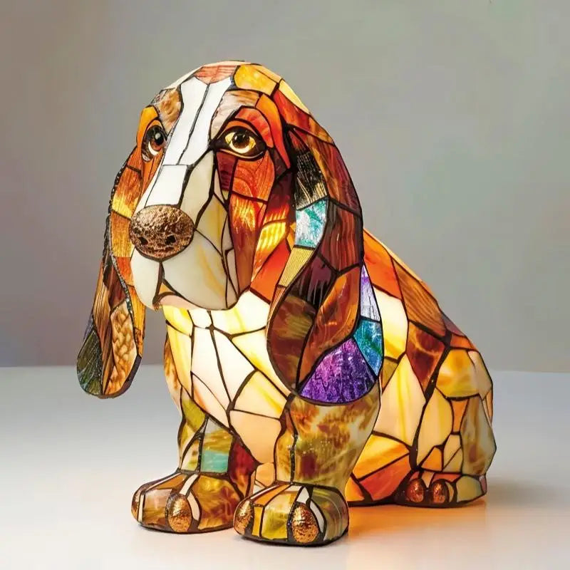 Lampada Da Comodino LED Con Luce Notturna In Resina Animale Carina Per Soggiorno E Letto Decorazione Regalo